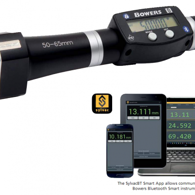 Bowers XT3 Digital Bore Gauge with Bluetooth - Metric