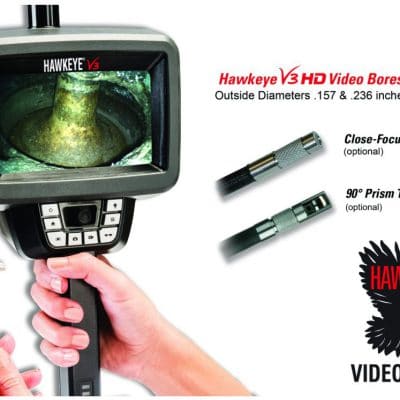 Hawkeye® V3 HD Video Borescopes