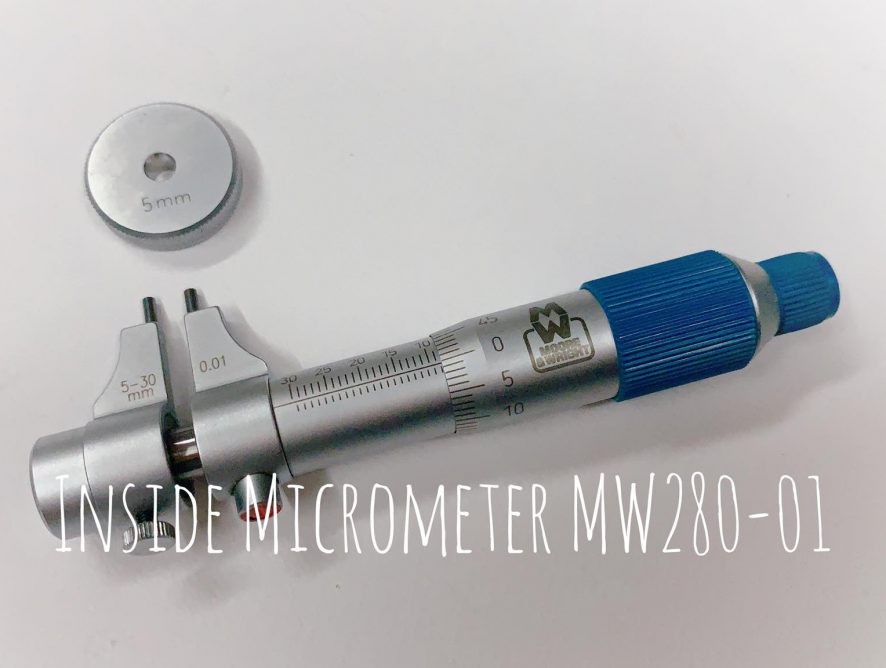 Review ไมโครมิเตอร์วัดในรุ่น MW280-01, Inside Micrometer Moore&Wright