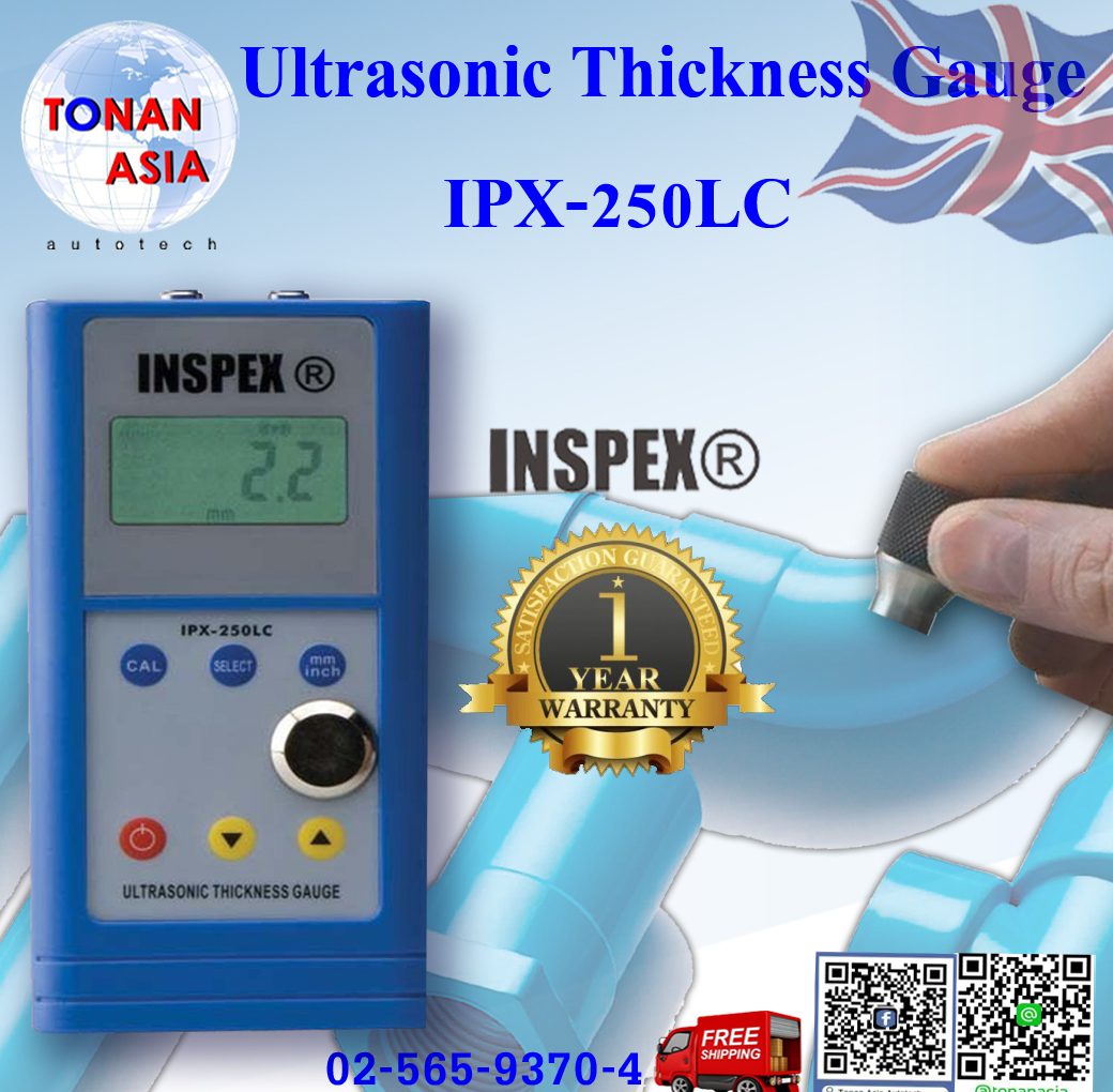 IPX-250LC Ultrasonic Thickness Gauge เครื่องวัดความหนาแบบอัลตราโซนิกส์