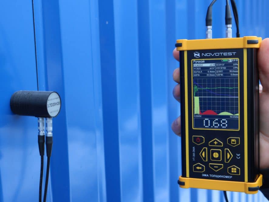 UT-3M-EMA EMA Thickness Gauge (Electro Magnetic Acoustic) NOVOTEST | Tonan Asia Autotech