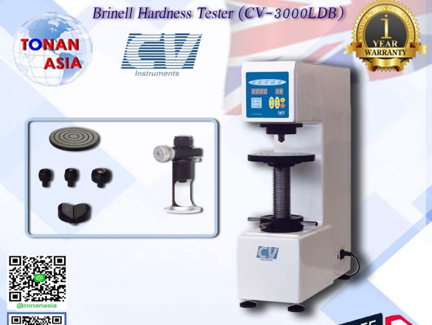 CV-3000LDB Brinell Hardness Tester เครื่องวัดความแข็งตั้งโต๊ะสเกลบริเนลล์