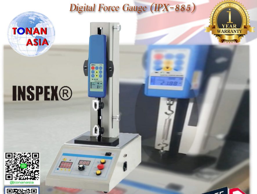 สแตนด์ ฐานจับเครื่องวัดแรงดึงแรงกด Digital Force Gauge Stand IPX-885