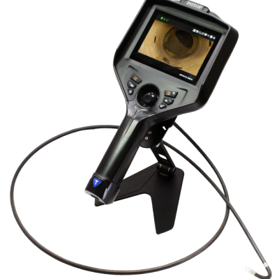 รีวิวภาพจากกล้องบอร์สโคป CT5-39034D จอ 5.1" video borescope with 3.9mm, 3m 360 degree Probe. HD Dual Cameras.