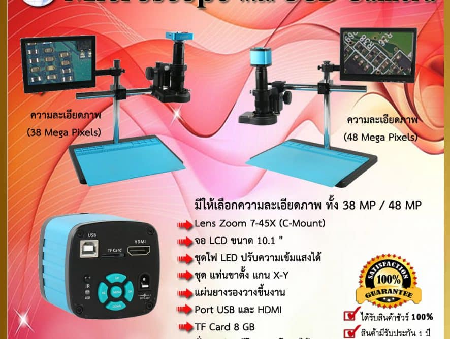 Microscope with CCD Camera