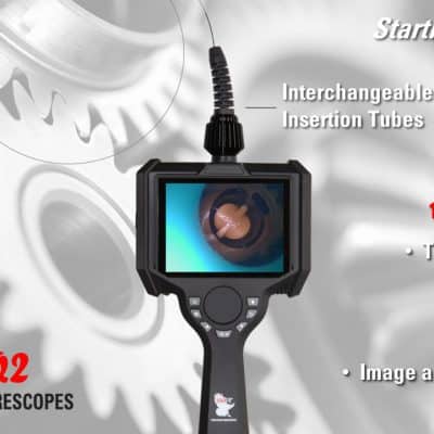 Hawkeye® Q2 Micro Video Borescopes (0.95, 1.2, 1.6 and 1.8mm)