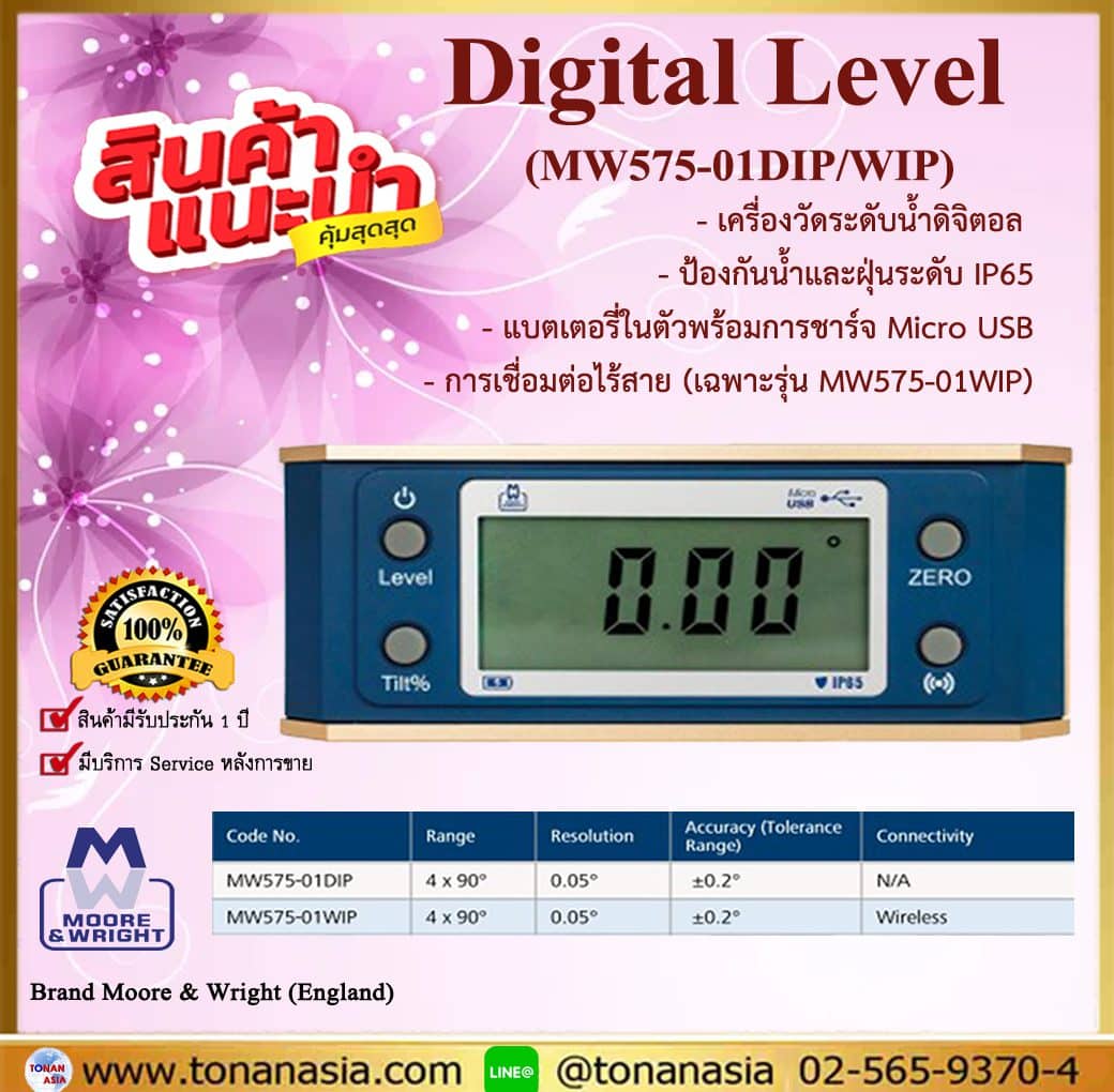 Digital Level MW575-01DIP/WIP