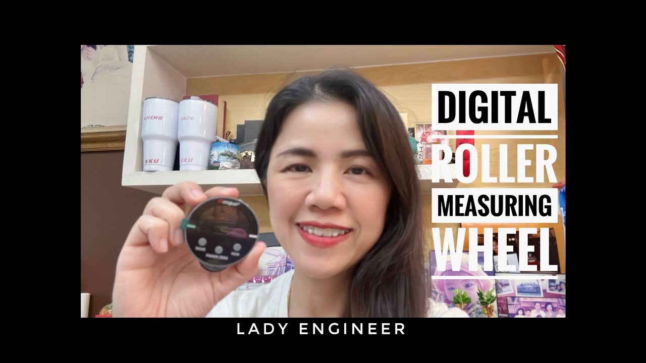 รีวิวไม้บรรทัดลูกกลิ้ง Dasqua 1804-1056 Digital Roller Measuring Wheel