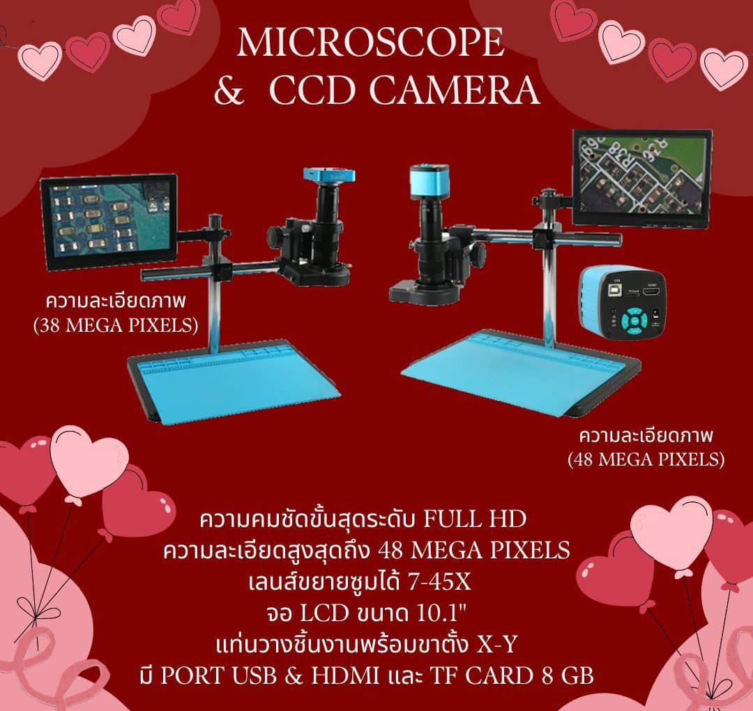 Microscope & CCD Camera