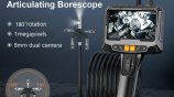 E5S Series 5″ ISP HD Video Borescope 2-way Articulation